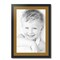 ArtToFrames 20x28" Matted Picture Frame with 16x24" Single Mat Photo Opening Framed in 1.25" Black and 2" Mat (FWM-3926-20x28)